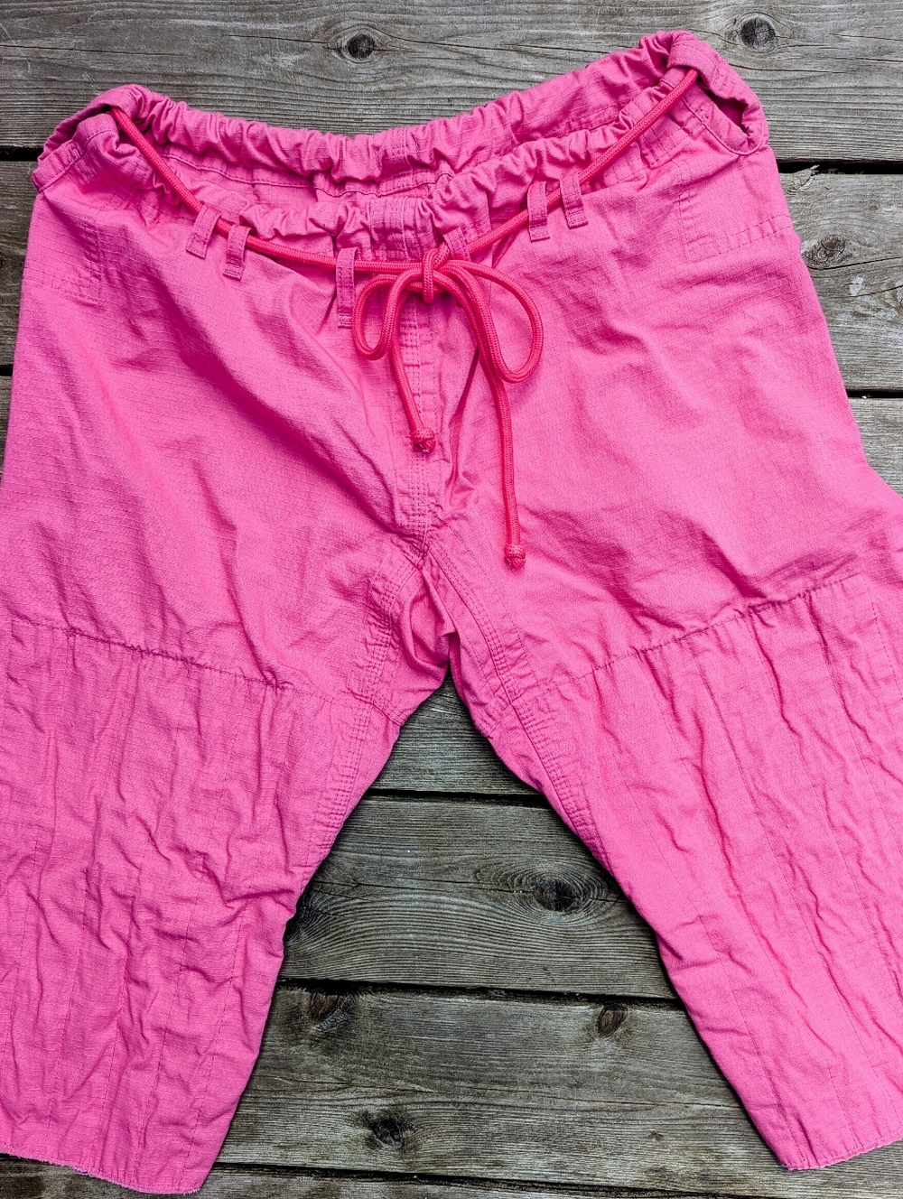 Cactus Store x Shoyoroll Sun Pants Pink Ripstop Cropped A2 L/XL Pantalon Soleil